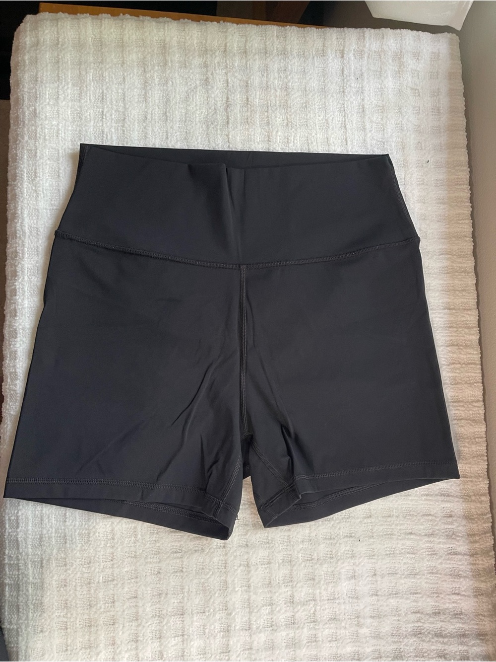 CRZ YOGA Naked Feeling Black High-Rise Bike Shorts
